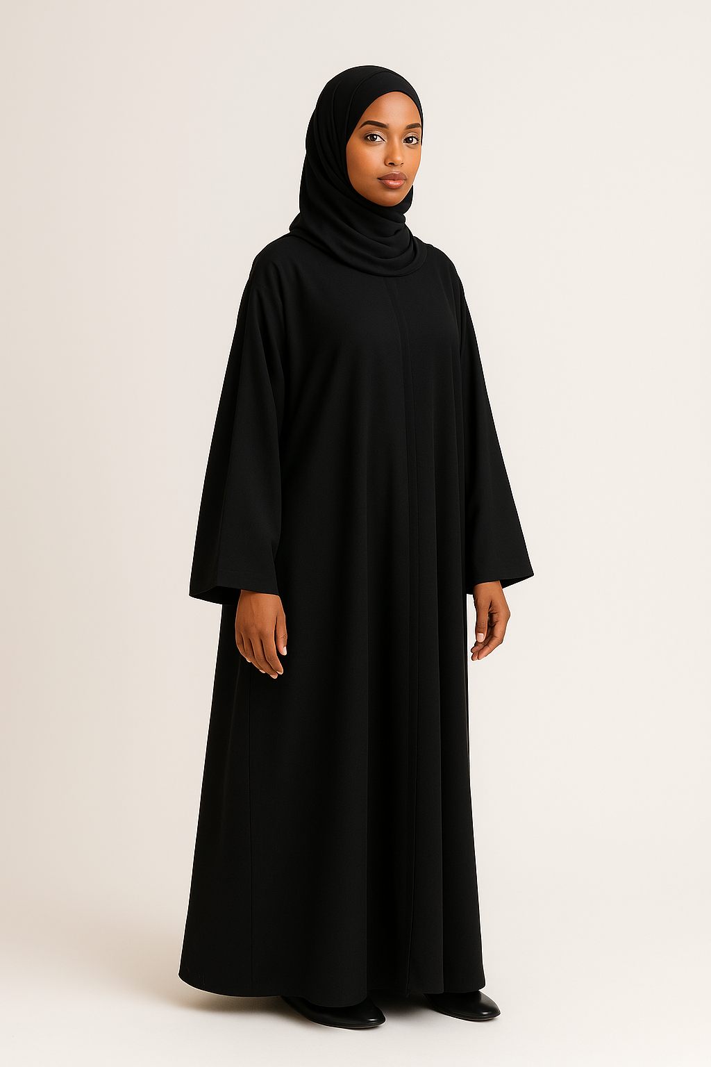ZZ Abaya — Classic Black Edition