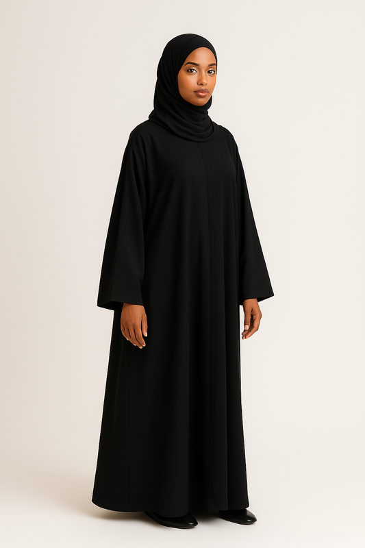 ZZ Abaya — Classic Black Edition